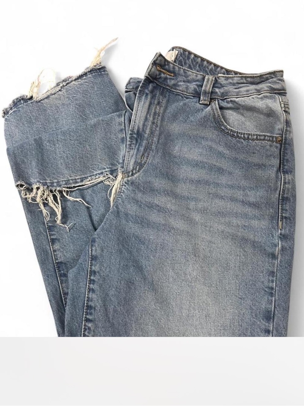 Garage Vintage Straight Distressed Jeans 9/29